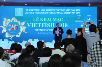 Khai mạc Hội chợ Triển lãm quốc tế thủy sản Việt Nam 2018