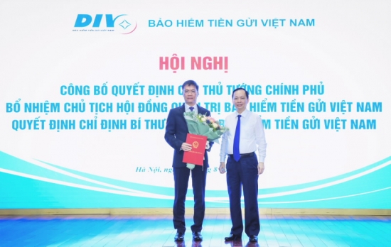 Ông Phạm Bảo Lâm làm Chủ tịch Hội đồng Quản trị Bảo hiểm tiền gửi Việt Nam