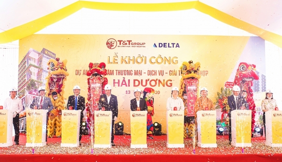 T&T Group khởi công xây dựng Trung tâm thương mại tại trung tâm thành phố Hải Dương