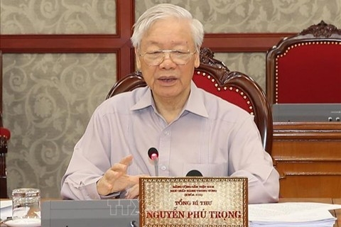 Tổng Bí thư Nguyễn Phú Trọng động viên Đảng bộ, chính quyền và nhân dân TPHCM