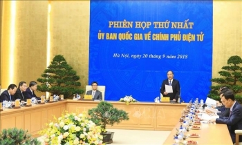 Thủ tướng Nguyễn Xuân Phúc chủ trì Phiên họp thứ nhất Ủy ban quốc gia về Chính phủ điện tử