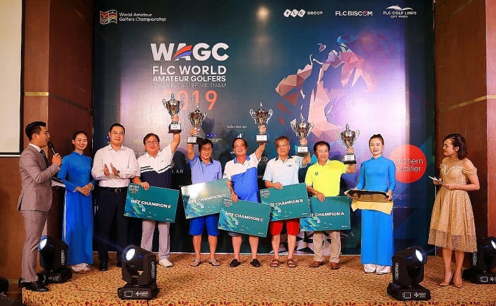 vinh danh 25 golfer xuat sac nhat vong loai phia nam flc wagc vietnam 2019