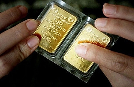 Vàng miếng SJC tiếp tục tăng giá