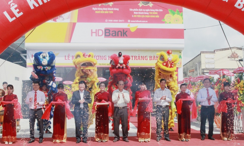 HDBank khai trương điểm giao dịch thứ 4 tại Tây Ninh