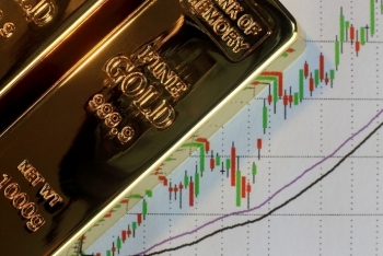Nhà đầu tư hứng thú với tài sản rủi ro khiến vàng "trượt dốc"