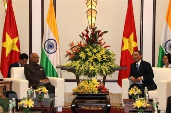 Bí thư Thành ủy Đà Nẵng hội kiến Tổng thống Ấn Độ Ram Nath Kovind