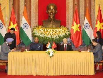 Tuyên bố chung nhân chuyến thăm cấp Nhà nước của Tổng thống Ấn Độ