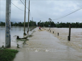 Khánh Hòa: Nhiều nơi bị sạt lở, ngập lụt, cô lập do ảnh hưởng bão số 9