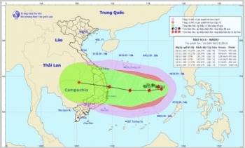 Tin bão trên trên Biển Đông (cơn bão số 6)