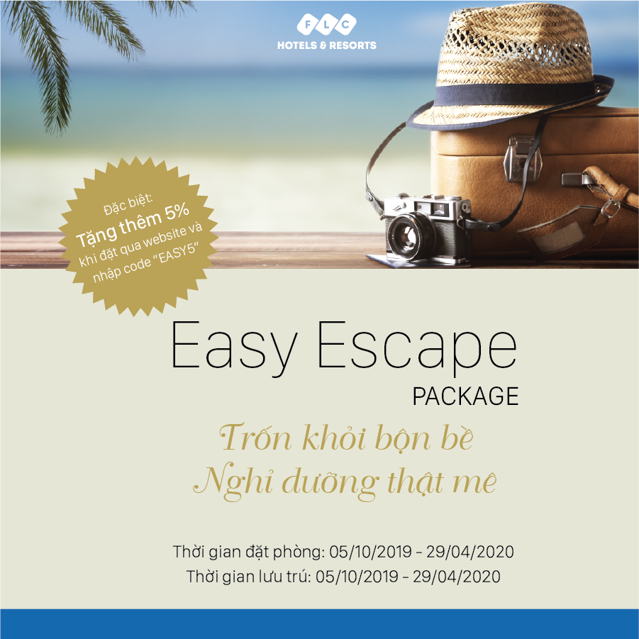 easy escape package trai nghiem nghi duong dang cap voi chi phi toi uu tai flc hotels resort