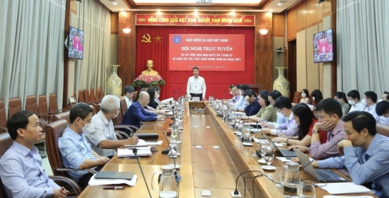 BHXH Việt Nam: Hội nghị sơ kết thực hiện Nghị quyết số 116/NQ-CP và công tác thu, phát triển người tham gia BHXH, BHYT