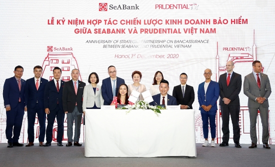 Prudential Việt Nam và SeABank thúc đẩy quan hệ hợp tác chiến lược thông qua thỏa thuận phân phối sản phẩm bảo hiểm trên nền tảng kỹ thuật số