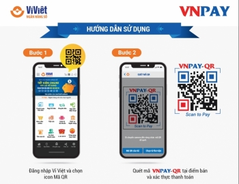 Thanh toán QR - Mua sắm thả ga trên ứng dụng Ví Việt