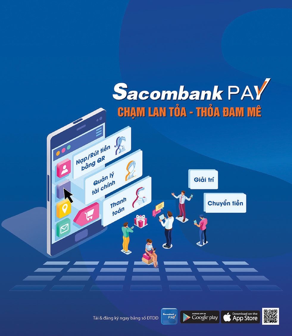 sacombank voi nhieu hinh thuc thanh toan dot pha