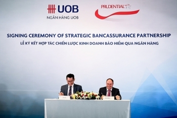 Ngân hàng UOB Việt Nam và Prudential hợp tác chiến lược kinh doanh bảo hiểm qua ngân hàng