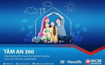 SCB cùng Manulife hỗ trợ khách hàng tới 460% số tiền bảo hiểm