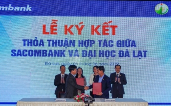 Sacombank và Đại học Đà Lạt ký kết phát triển nguồn nhân lực