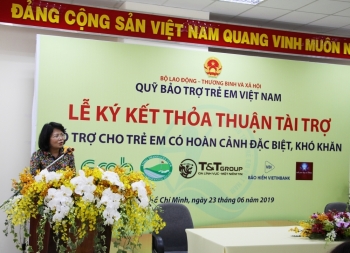 HDBank sát cánh cùng Quỹ Bảo trợ trẻ em Việt Nam