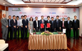 Vietcombank và JBIC ký kết hợp đồng tín dụng tài trợ các Dự án năng lượng tái tạo