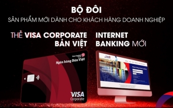 Ngân hàng Bản Việt ra đời thẻ Visa Corporate với nhiều tiện ích nổi bật