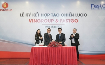 Vingroup và FastGo hợp tác chiến lược nhằm phát triển thị trường xe công nghệ