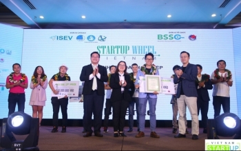 Hai dự án T-Farm và AirIoT đạt giải nhất cuộc thi Vietnam Startup Wheel 2019