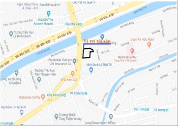 Sacombank rao bán hai tài sản tại mặt đường Tạ Quang Bửu - TP HCM