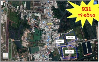 Sacombank rao bán một số tài sản giá trị lớn khu vực quận Bình Chánh, TP HCM