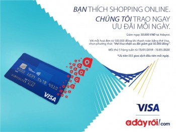 “Ưu đãi dành cho chủ thẻ SHB” khi mua sắm tại Tiki, Adayroi, Shopee