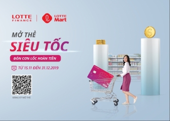 Ngân hàng Shinhan và Lotte Mart ra mắt thẻ Shinhan - Lotte Mart