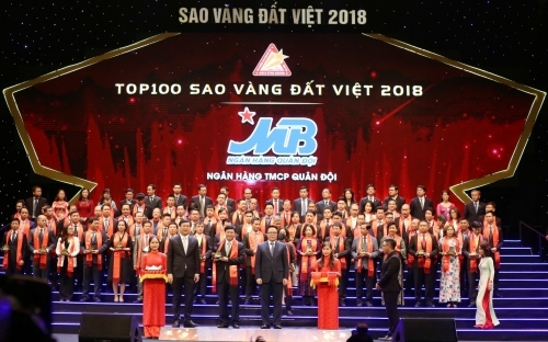 ngan hang mb dat giai thuong sao vang dat viet nam 2018