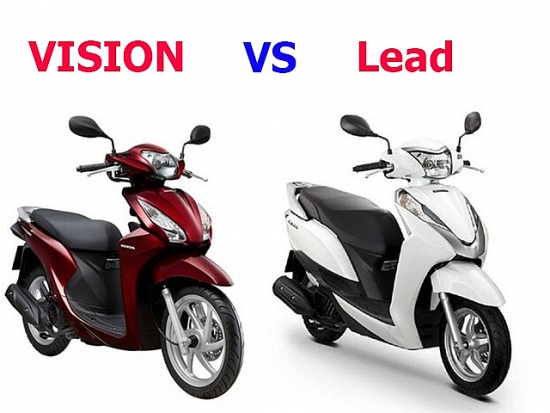 Xe Vision và Lead – Phái nữ nên lựa chọn xe nào?