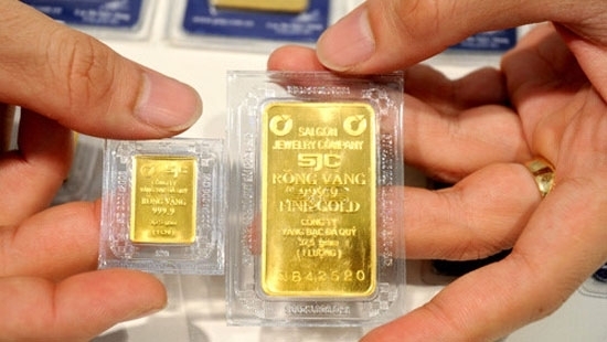 [Cập nhật] Vàng SJC giảm 170.000 đồng/lượng