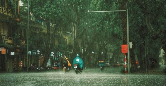 Dự báo thời tiết đêm 27 và ngày 28/5: Hà Nội tiếp tục có mưa rào và dông