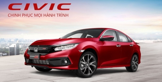Bảng giá xe ô tô Honda Civic cuối tháng 5/2021 mới nhất