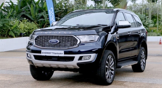 Giá xe Ford Everest mới nhất tháng 6/2021: Ưu đãi 20 triệu đồng