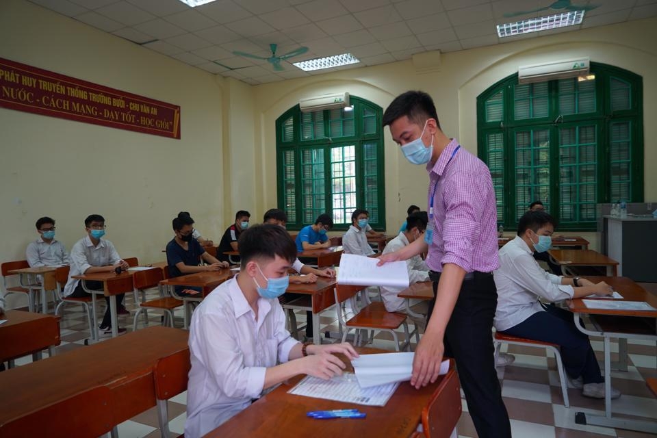 Công bố 181 điểm thi tốt nghiệp trung học phổ thông 2022 tại Hà Nội
