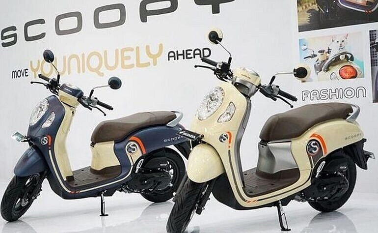 Honda Scoopy 110cc nhập khẩu indo sản xuất 2018 bstp 80133 bán 33tr8