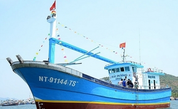 Đấu giá chiếc tàu cá vỏ thép tại tỉnh Ninh Thuận