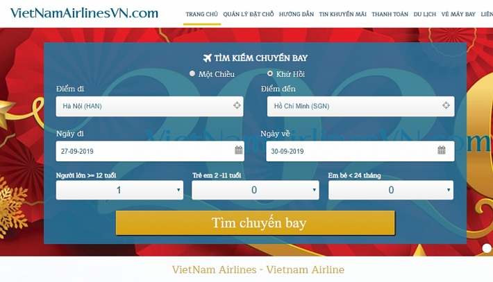 vietnam airlines muon tat ca cac hang hang khong phai niem yet gia