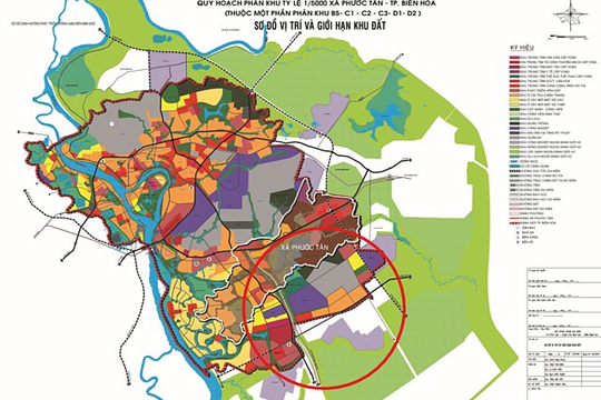 Đồng Nai phê duyệt quy hoạch 1/5.000 Phân khu A9 hơn 1.000 ha