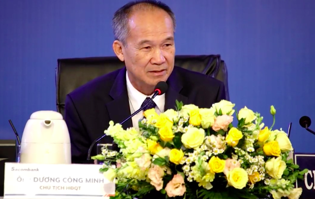 ĐHĐCĐ Sacombank: Chủ tịch Dương Công Minh tự tin đưa Sacombank trở lại vị thế những ngân hàng Top đầu của Việt Nam'