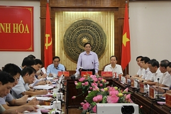 Đoàn công tác của Ban tổ chức Trung ương thăm và làm việc tại Thanh Hóa