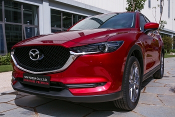 Mẫu xe SUV 5 chỗ Mazda CX-5 mới – sản phẩm thế hệ 6.5 của Mazda chính thức ra mắt tại Việt Nam.