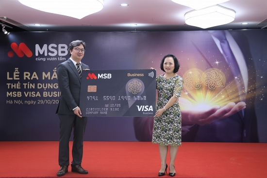 MSB ra mắt Thẻ tín dụng doanh nghiệp với hạn mức đến 4 tỷ