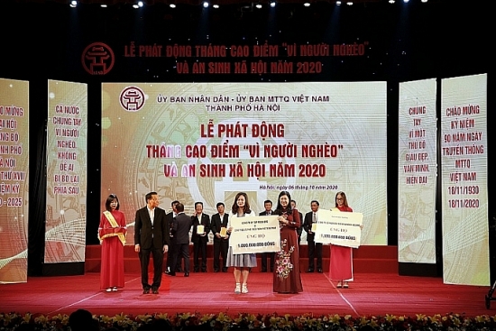 Tập đoàn BRG và Công ty Bắc Hà Nội hưởng ứng cuộc vận động vì người nghèo