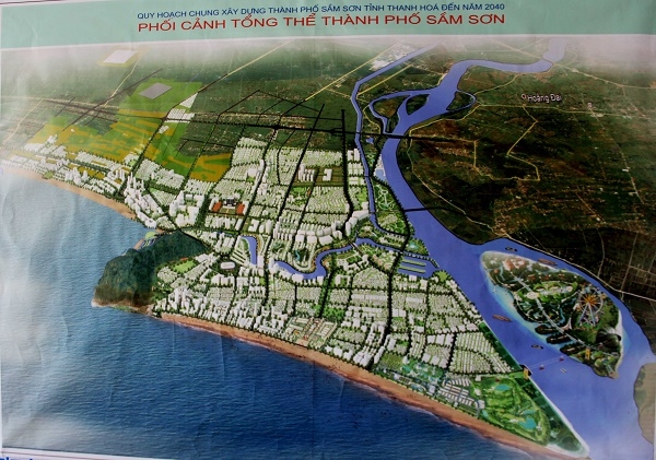 Lập quy hoạch phân khu F, H tỷ lệ 1/2000 Khu công nghiệp công nghệ cao, Khu đô thị mới,TP. Sầm Sơn