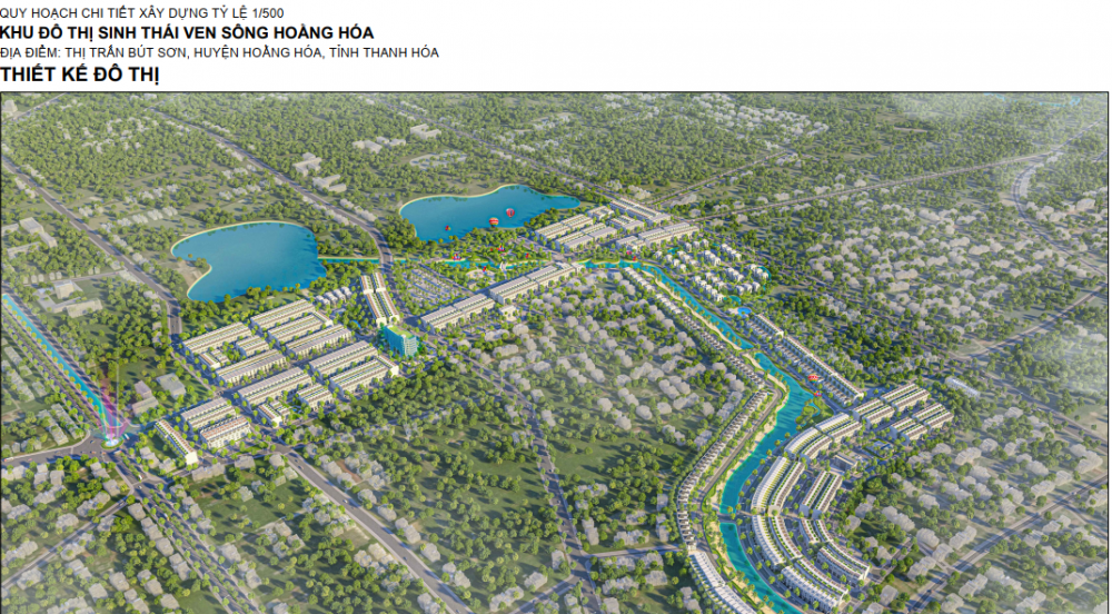 Thanh Hóa: Xem xét đầu tư Khu đô thị sinh thái ven sông tại huyện Hoằng Hóa