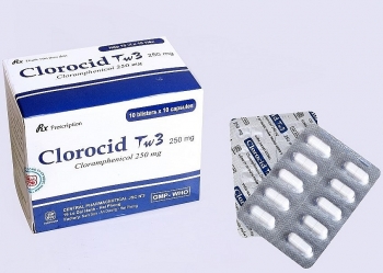 Sở Y Tế Thanh Hóa thông báo thu hồi 3 lô thuốc Clorocid TW3 250 mg giả