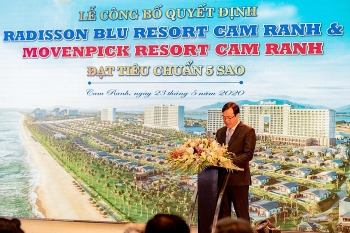 Tổng cục Du lịch công nhận Movenpick Resort Cam Ranh và Radisson Blu Resort Cam Ranh đạt tiêu chuẩn 5 sao